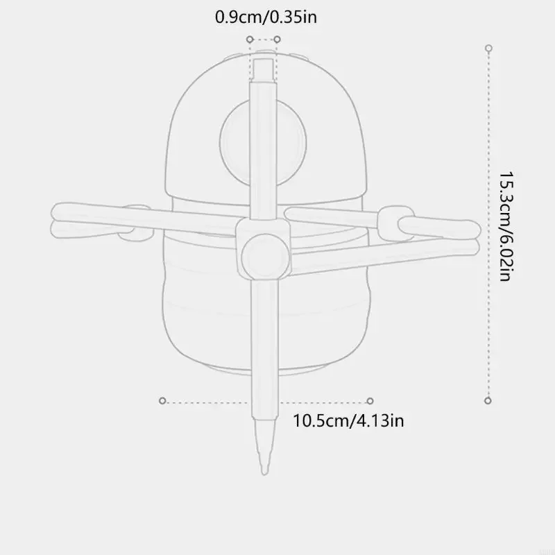 روبوت الرسم التفاعلي للأطفال يعزز الإبداع والتعرف على الألوان من خلال أنشطة التعلم الفني الممتعة 15UB #6