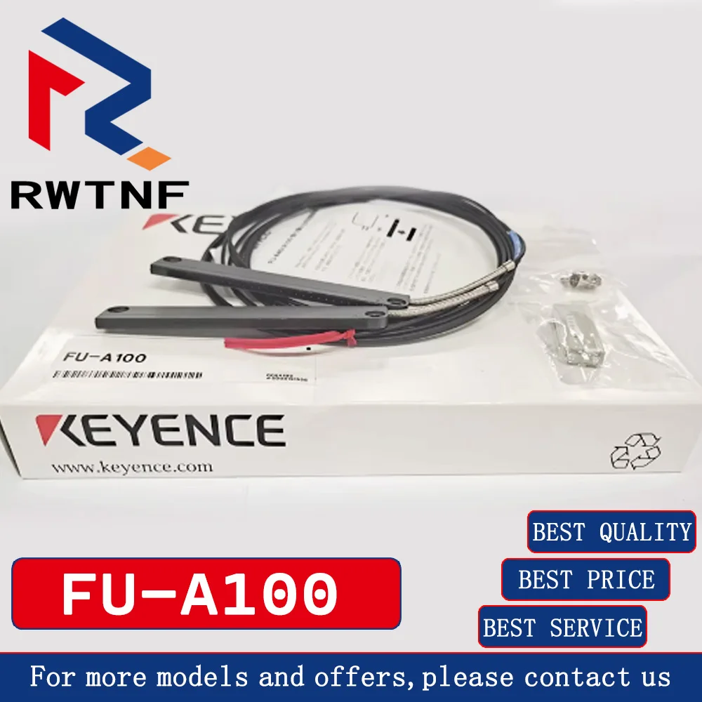 Brand New Genuine KEYENCE FU-A100 Regional Penetration Type Optical Fiber Sensor