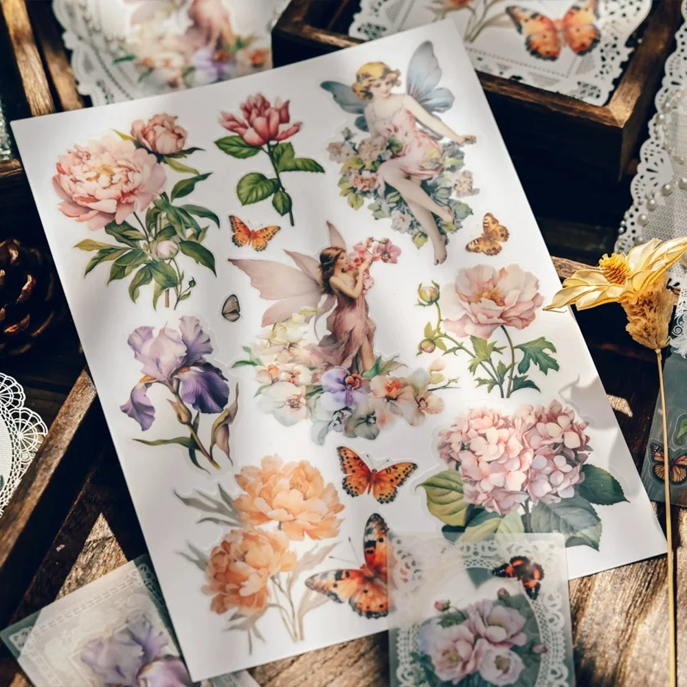 KSCRAFT 3 sheets A5 Easter Rub On Sticker Scrapbooking Junk Journal Crafts Transfer Stickers DIY Photo Albums Decorative