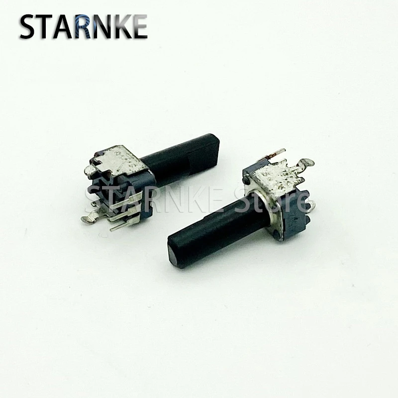 2PCS Type 09 3-pin Vertical single-link Mixer Volume Gain Potentiometer B5K With Center Positioning B502