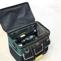 Big Size Tool Bag Wheeled Multifunctional Portable Repair Tools Storage Accessories Electrician Special Hardware Organizer Kit