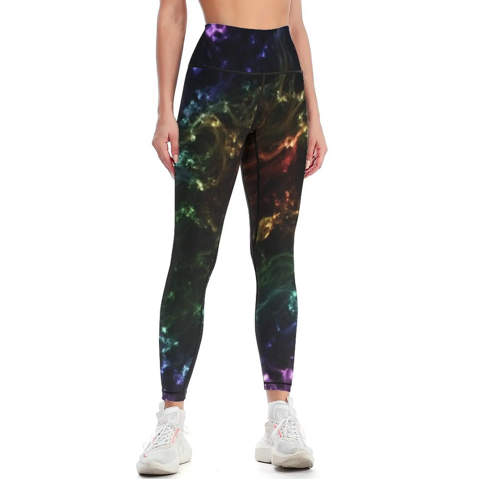 

Rainbow Nebula Leggings sports shirts gym gym sportswear woman trousers Womens Leggings