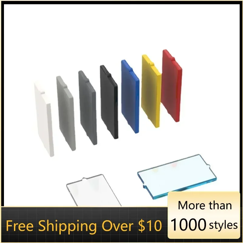 

PCS High-Tech Assemble Particle 60602 Glass For Window 1x2x3 Building Blocks Kit Replaceable Part Toys For Children Gifts