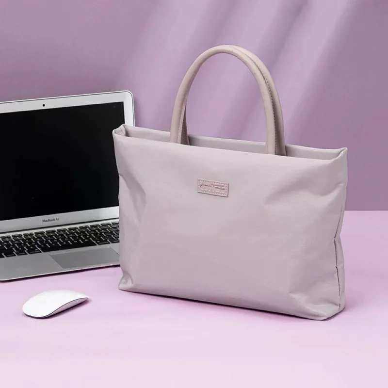 

Simple and thin women's laptop bag portable shockproof and thickened office worker 16-inch briefcase for girls