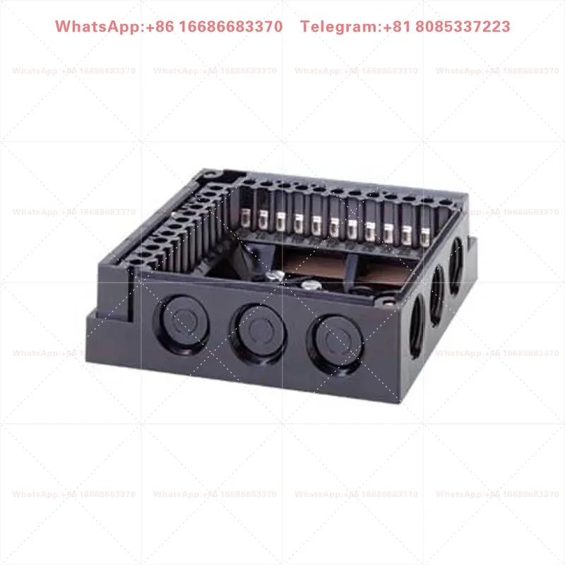 AGM410490500 C21117Q Plug-in Solenoid Valve Base Terminal Socket