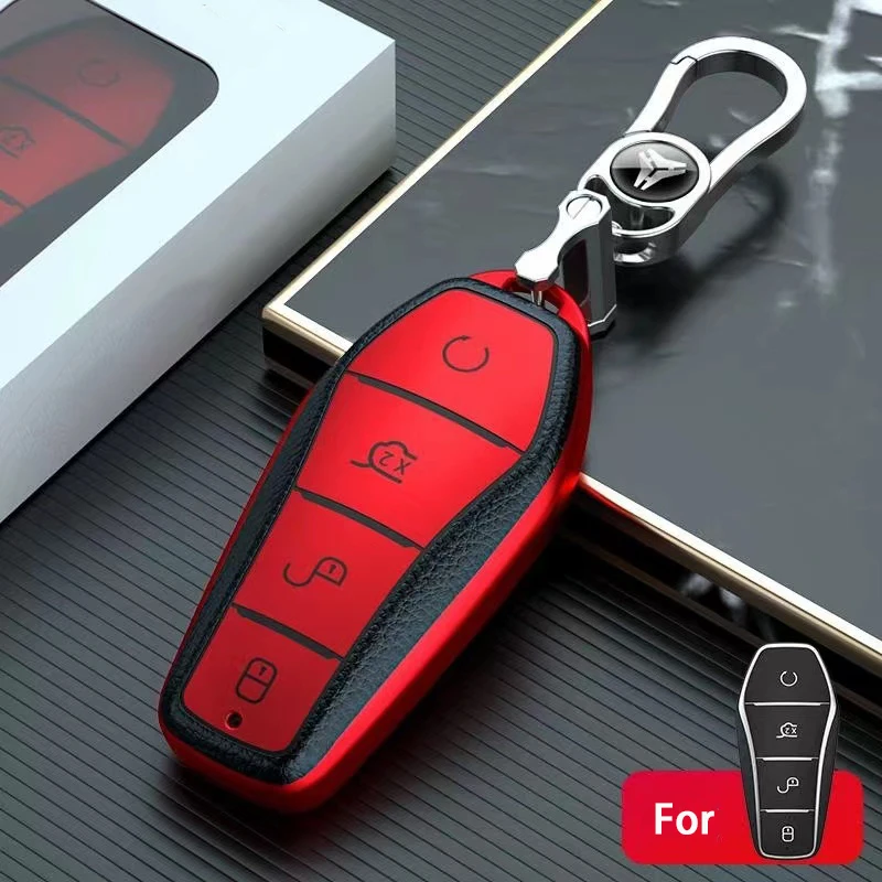 Funda para llave para BYD Song Plus Atto 3 Han EV Tang DM Qin Seal Dolphin TPU mando a distancia llavero accesorios para coche