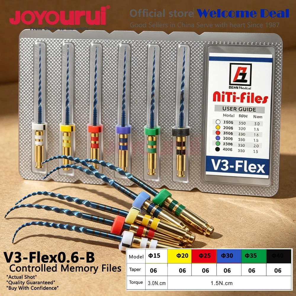Dental E-FLEX Blue Root Canal File NiTi Endodontic Root Canal Treatment Niti Files for 15-40# 45-80 Gutta Percha Point K/H/R/S/P