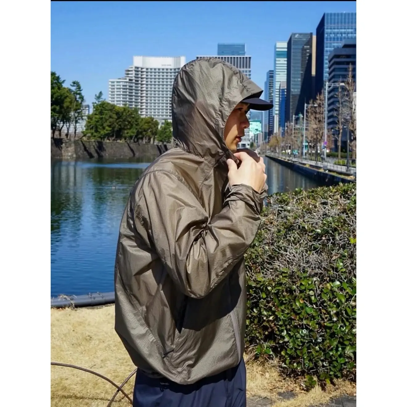 

Ultra-Lightweight Plaid Quick-Dry Hat Skin Clothes Sun Protection Clothes Spring Summer New Color Polyester Fiber Long Sleeve...