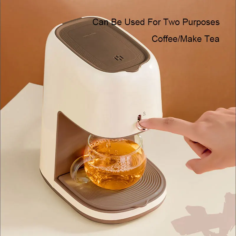 ماكينة القهوة كونكا، ماكينة القهوة المنزلية المحمولة الأوتوماتيكية بالكامل، ماكينة القهوة الأمريكية الصغيرة لتخمير الشاي