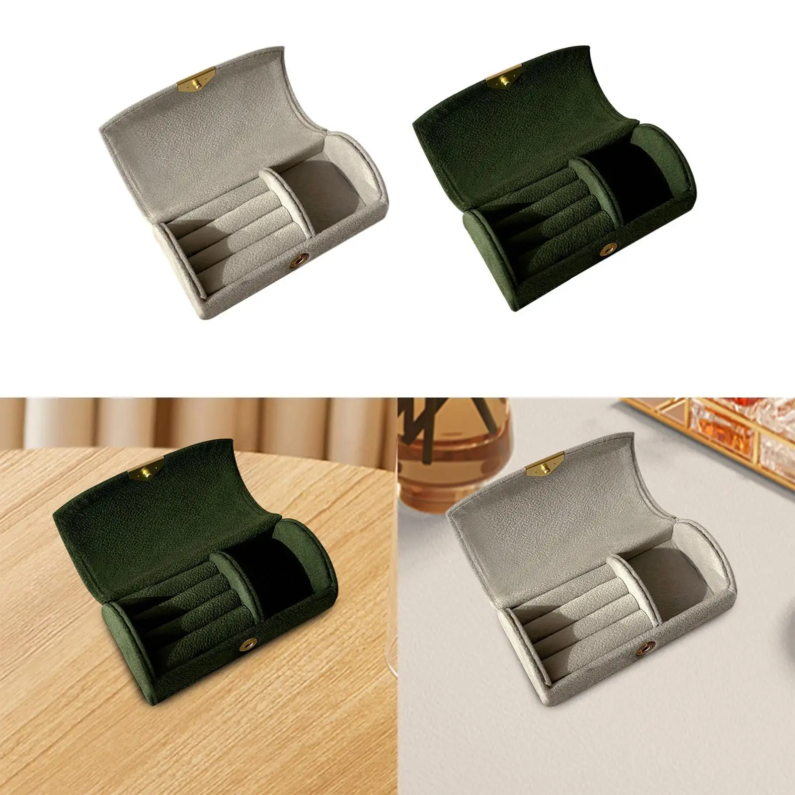 

Jewelry Box Desktop Jewelry Organizer for Brooches Necklaces Stud Earrings