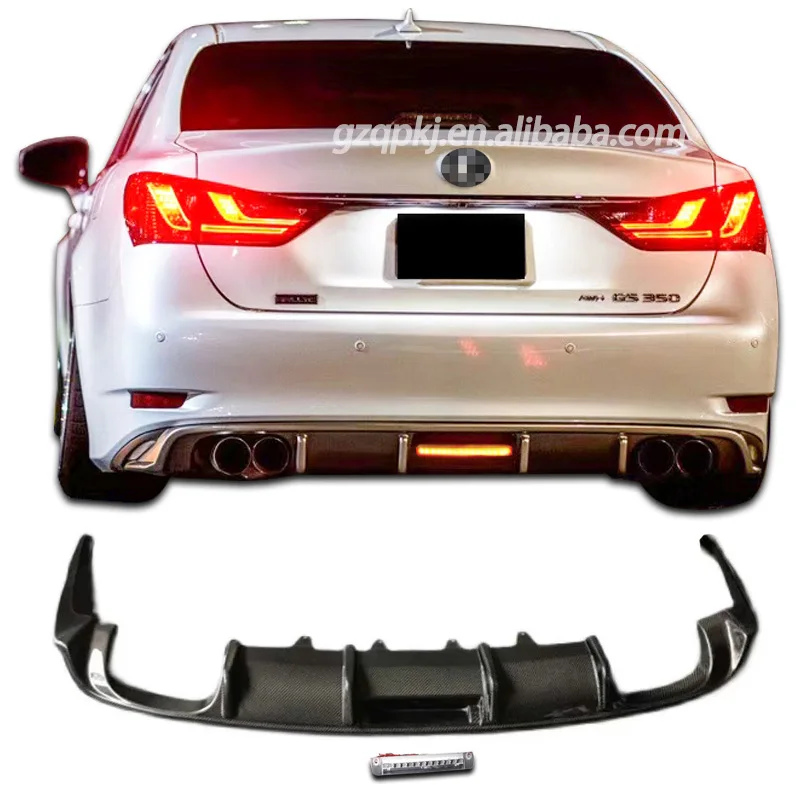 

Car rear bumper is suitable for 2012-2018 Lexus gs200 gs250 gs450 rear spoiler diffuser rear LED light bumper
