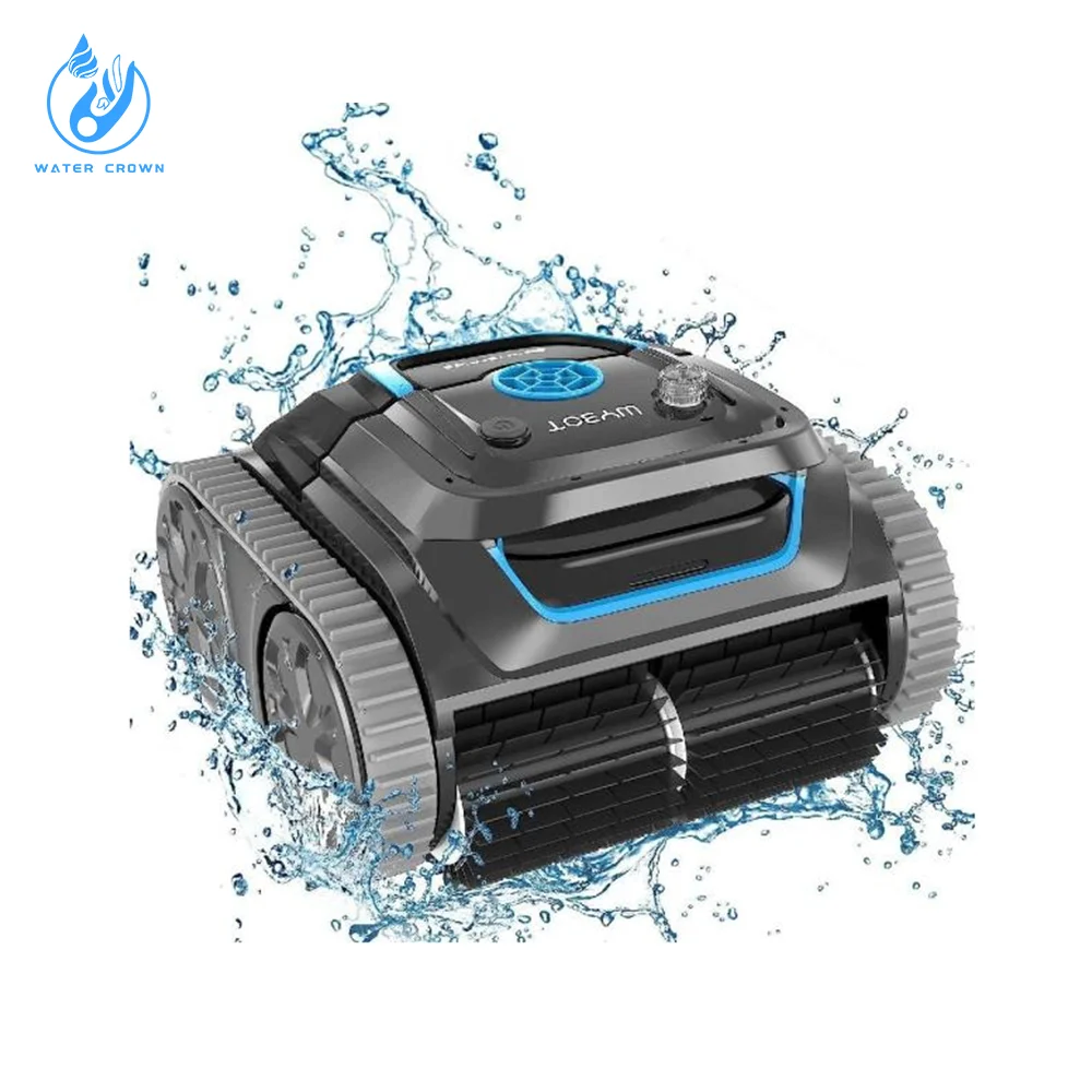 New Design Powerful Suction Cordless Automatic Pool Vacuum Robotic Portable Robot Cleaner for Swimming Pool