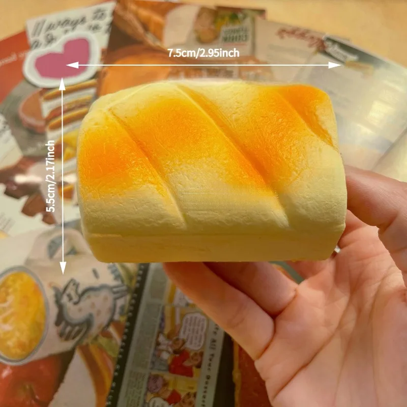 Squishy simulado guimauve assado espremer brinquedo alívio do estresse lento subindo sensorial fidget para ansiedade tdah presente para crianças adultos