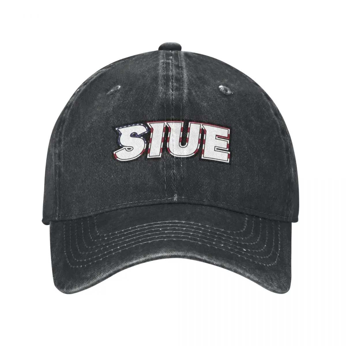 SIUE American Flag Theme Baseball Cap Fashion Beach cute summer hat hard hat Designer Man Women's