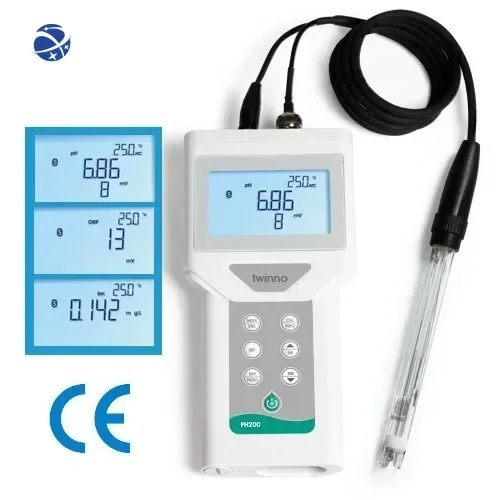 

Simple Operation Portable Water Quality Monitoring High Precision Handheld pH/ORP/Lon/Temp Meter