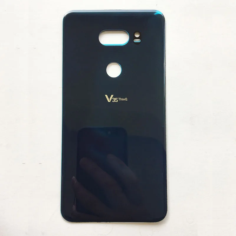 

ZUCZUG новая стеклянная крышка батареи для LG V35 ThinQ задний корпус с логотипом задний Чехол