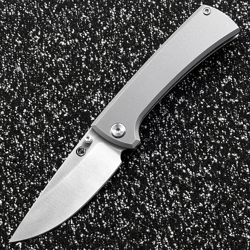 Chaves Knives RCK9 Ceramic Bearings Titanium Mark M390 Survival Tool Camping Hunt Outdoor Tactical Knife EDC Folding Knife