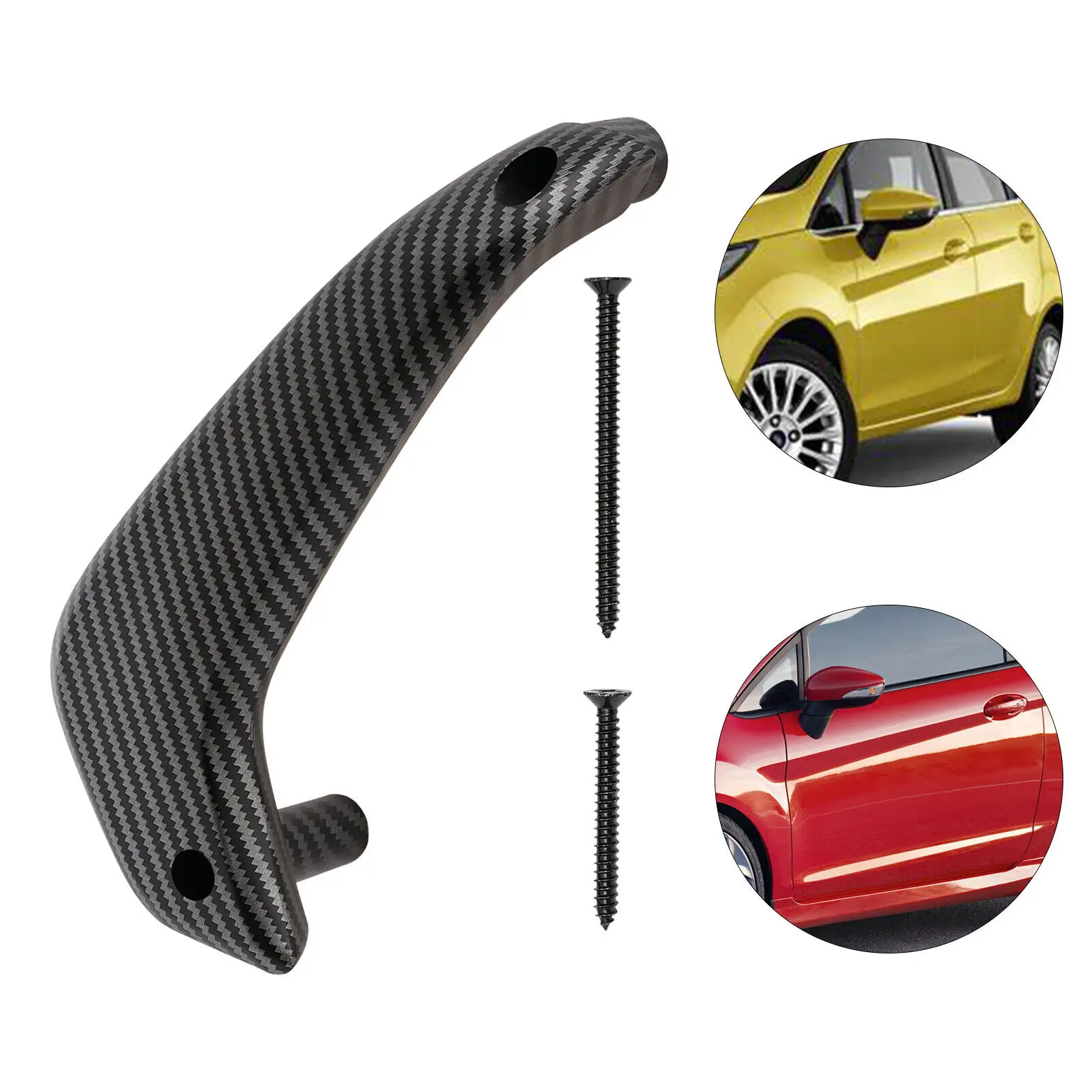 

Ручка внутренней двери с левой стороны водителя для Ford Fiesta 2011 2012-2020 SE Sedan, 4 двери, 1,6 л, черный