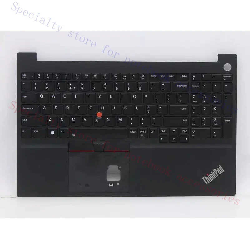 

R+ Palmrest w/ Keyboard Light FP Button For Lenovo ThinkPad E15 Gen2 5M10W64618