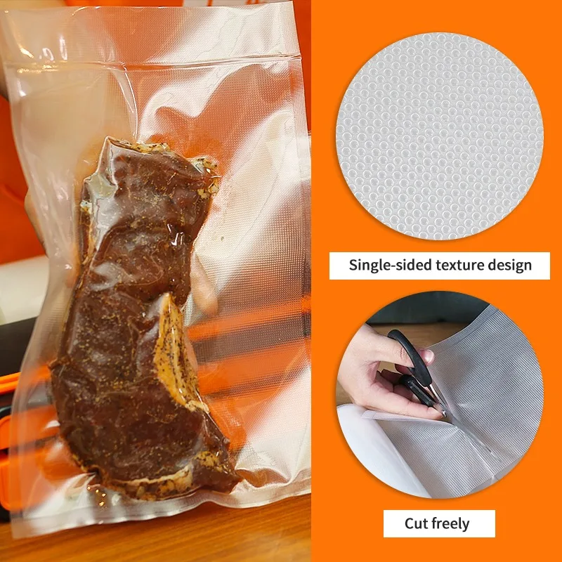 Food Vacuum Sealer Bags for frozen food Transparent Preservation Bag Vacuum Packaging Rolls 12/15/20/25/30cm