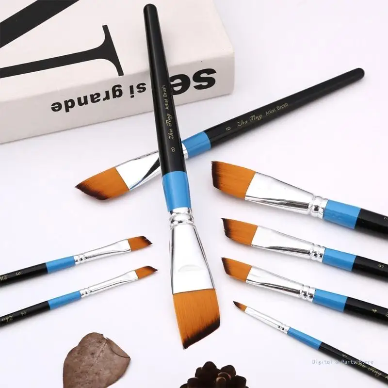 M17F Pinsel Kunst Pinsel Ölgemälde Pinsel DIY Professionelle Kunst Pinsel