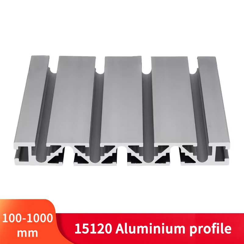 15120 Aluminum Profile 15120 Extrusion 100 300mm 500mm 1000mm Length Anodized Linear Rail 15x120mm For CNC Parts DIY 3D Printer