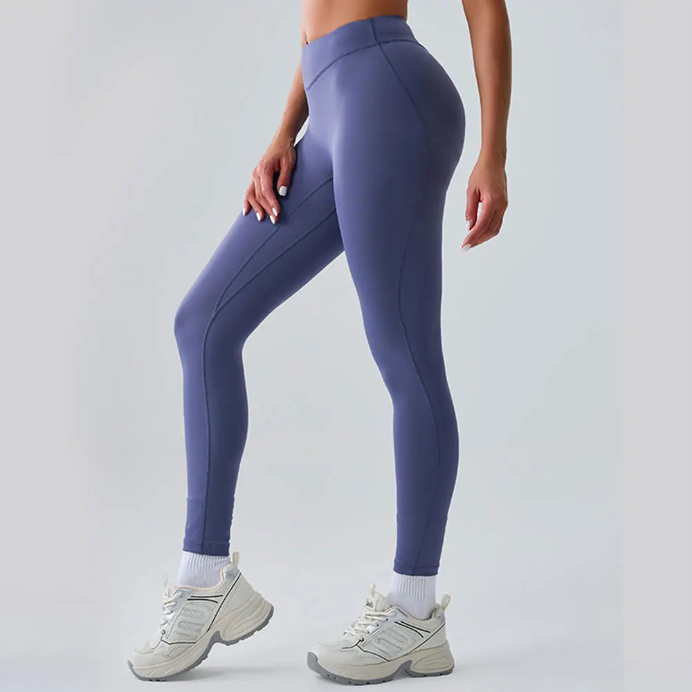 

Sport Leggings Women Fitness High Waist Stretch Tights Yoga Pants Gym Jogging Breathable Push Up Slim Pant Running Athletic Wear