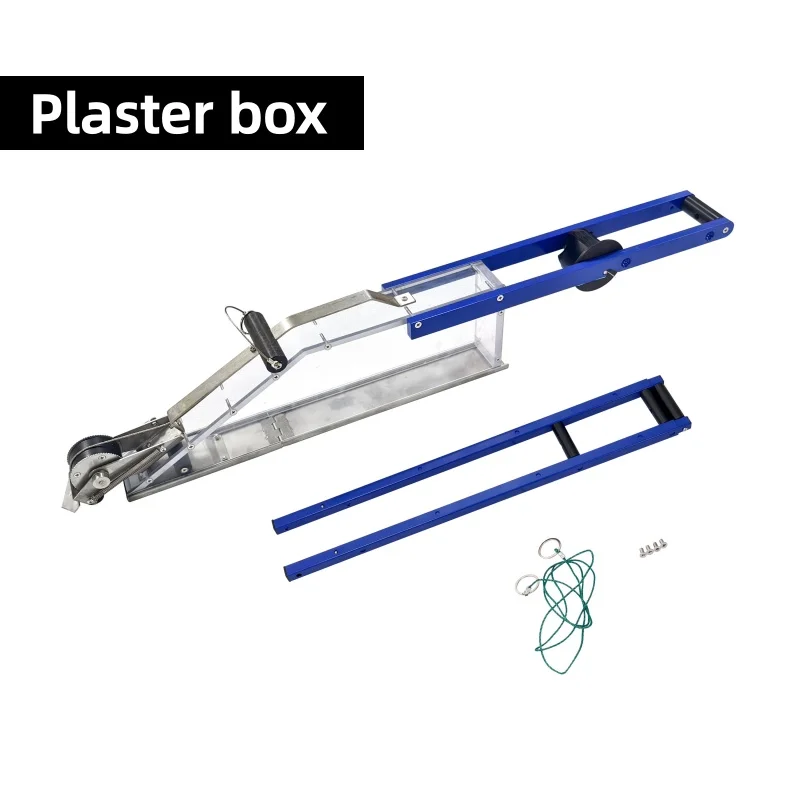 Full Set Drywall Mud Box with Extension Support Bars for Wall Ceiling Gypsum Plaster Finishing