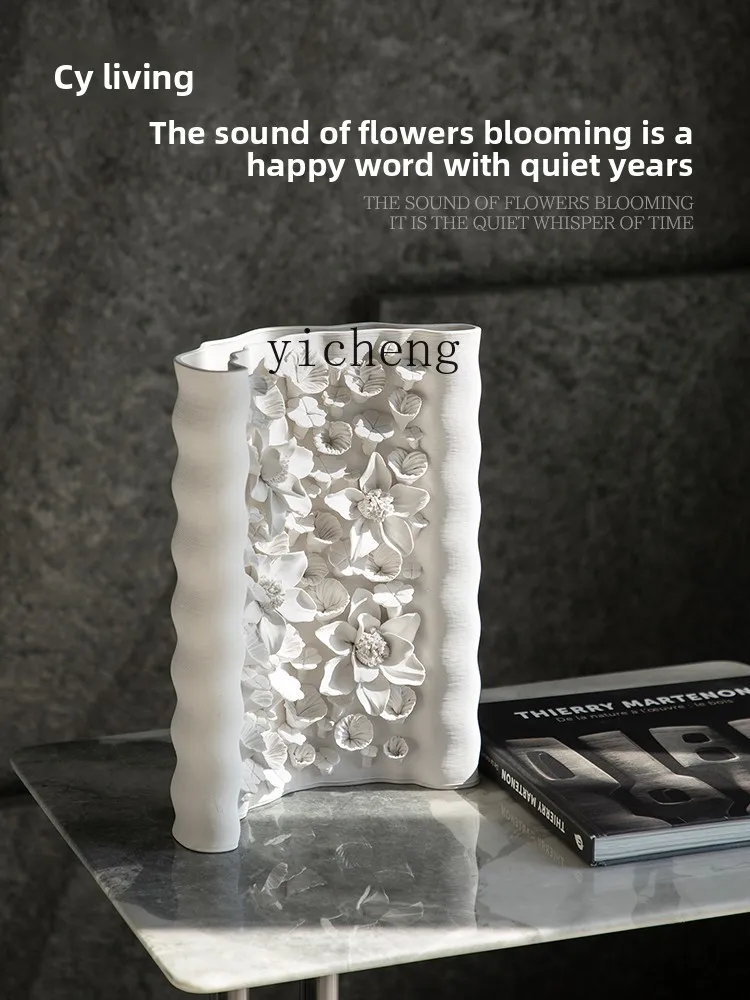 

FY ceramic vase living room flower arrangement tabletop ornament ornament flower device