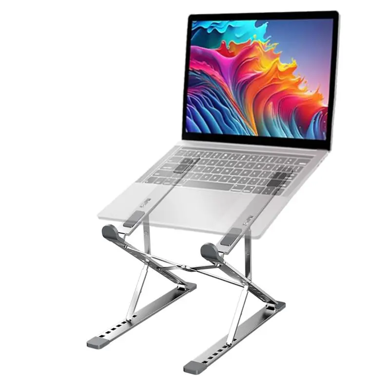 

N8 Adjustable Laptop Stand,Aluminum for Macbook Tablet Notebook Stand Table Cooling Pad Portable Foldable Laptop Holder