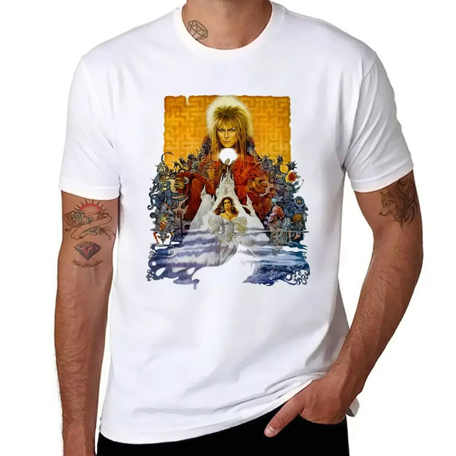 The Realm of the Goblin King T-Shirt vintage clothes aesthetic clothes Men's t-shirt