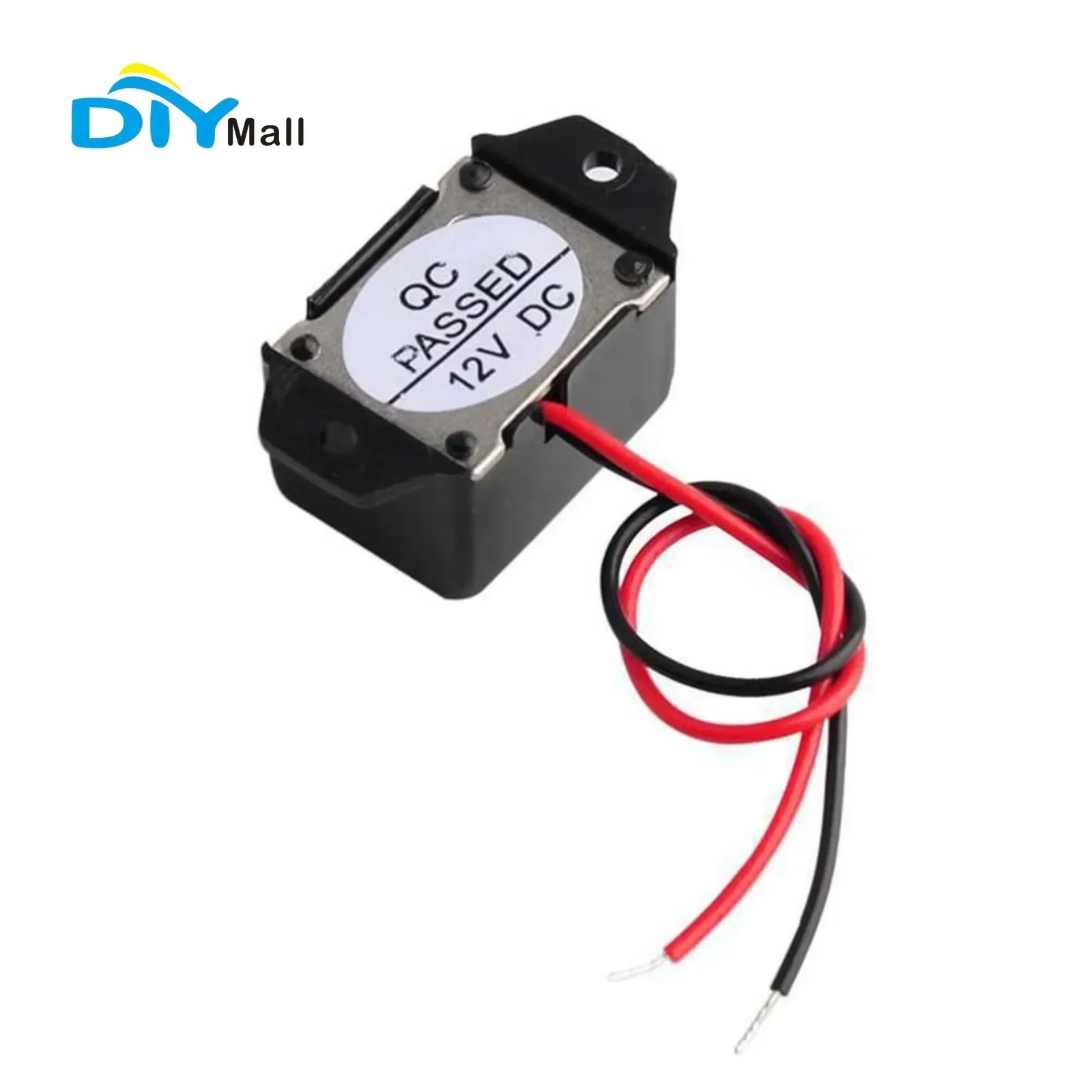 Mini alarma de zumbador mecánico de 12 VCC, tono constante de 85dB para circuitos electrónicos, 33,5x15mm