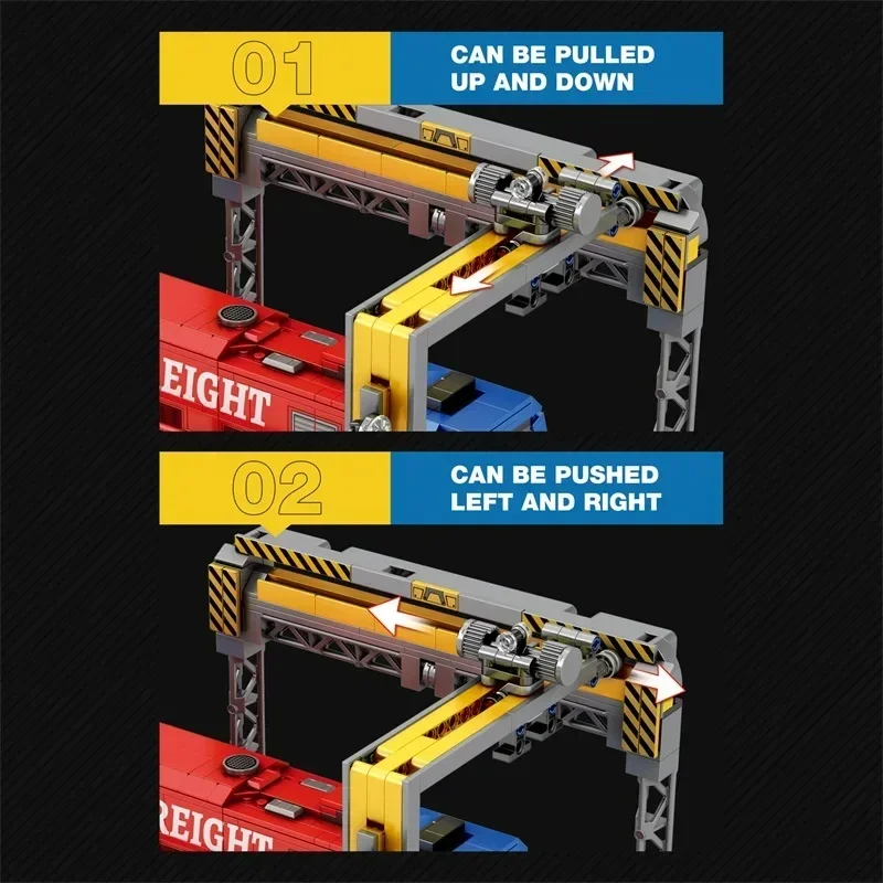 1980PCS G200 Passenger Train Building Blocks City Transport Train Model Bricks Adult Desktop Decoration Kids DIY Toys Idea Gifts