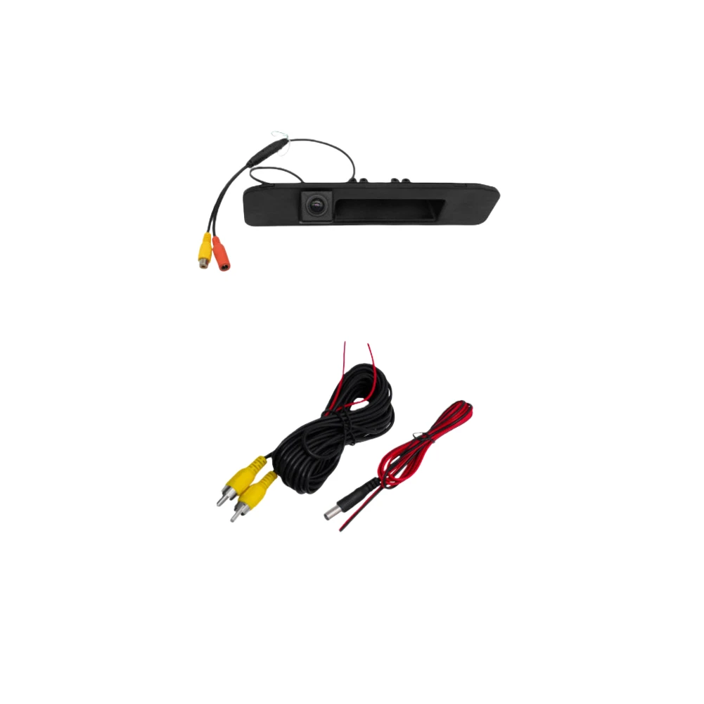 License Plate Mount Backup Camera For Reversing 1 4-inch CMOS Sensor 928*500 Pixel 500TV Lines Resolution Vehicle Camera