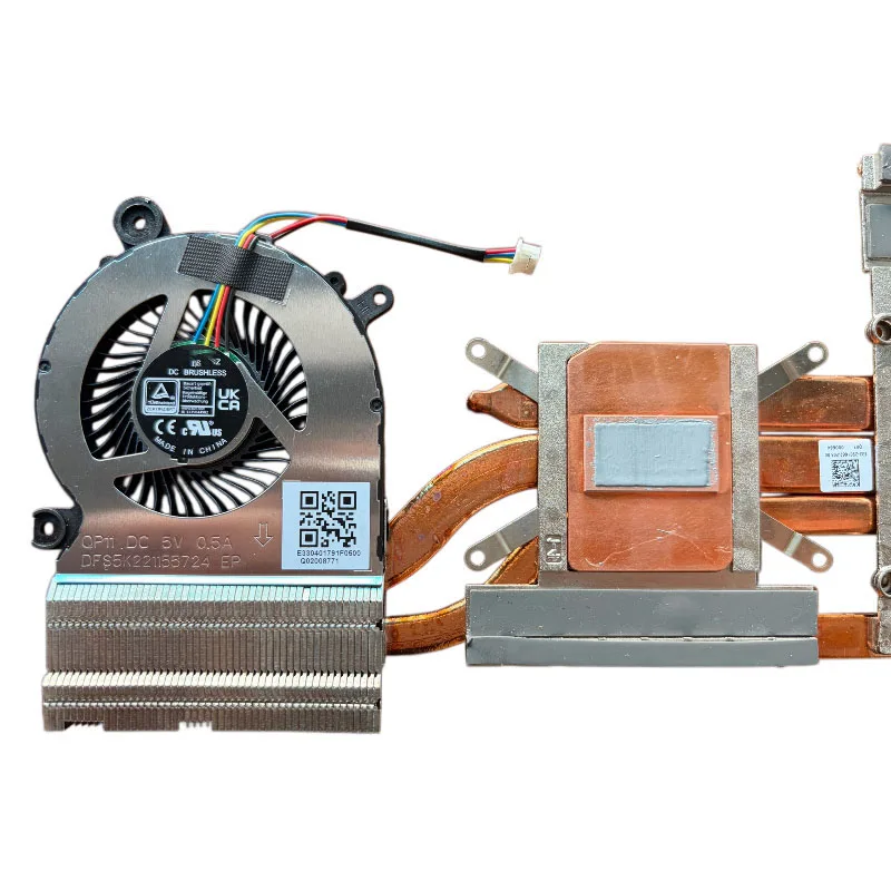 For MSI Katana15 17 A17 B13VFK MS-1585 M16 Sword15 CPU GPU Cooling Fan With Heatsink