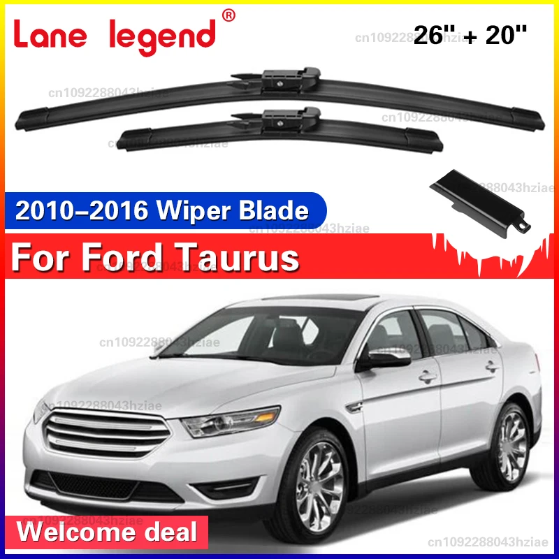 Für Ford Taurus 2010-2016 Frontscheibenwischerblätter 2 Stück Windschutzscheiben-Fensterzubehör 26"+20" 2011 2012 2013 2014 2015