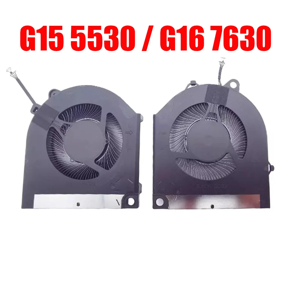 

Вентилятор графического процессора ноутбука для DELL G15 5530/G16 7630 2023 EG75071S1-C280-S9A EG75071S1-C290-S9A DC12V 0,27A пара