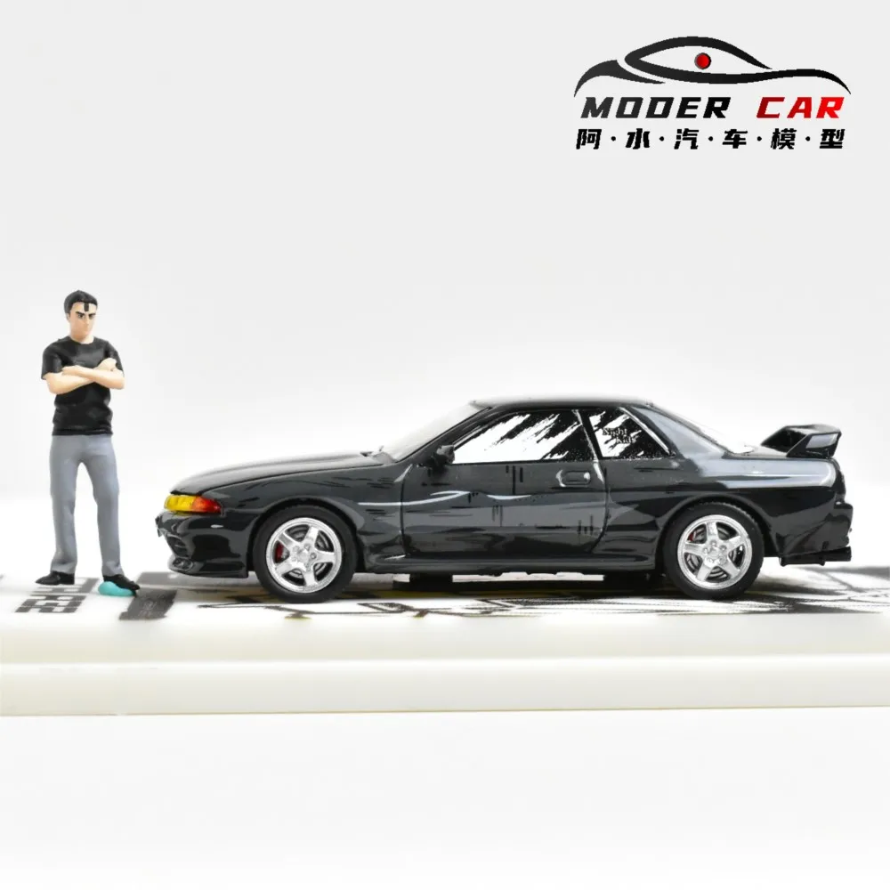 TM Time Micro1:64 GTR R32 Initial D Hobby gegoten modelauto voor volwassenen