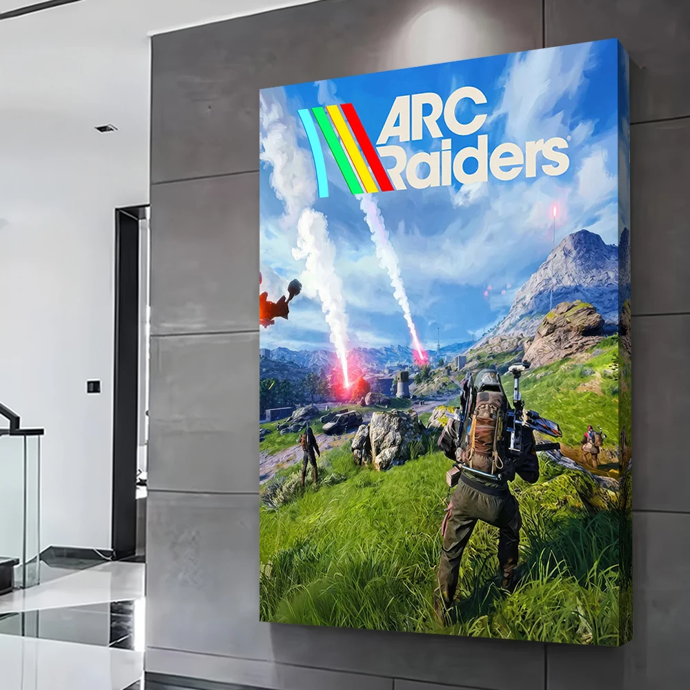 Arc Raiders Game Art Poster Customizable Printed Canvas Painting for Pictures Wall Art Interior Accessories Gamer Decoration