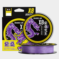 Thornsline 8X  Ultra Strong Braided Fishing Line From Japan PE Fishing Line Purple Multifilament Fishing Wire For Carp pesca