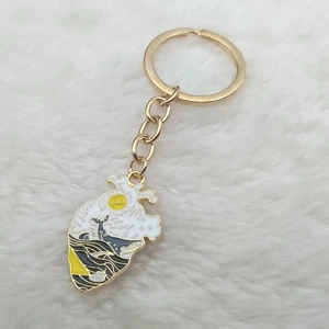 Anatomie Herzschlüsselkäse Herzschlüsselkettenmedizinische Anatomie Herzneurologen und Krankenschwestern 8 Hauptverkäufe Heart Keychain Anatomical - №7