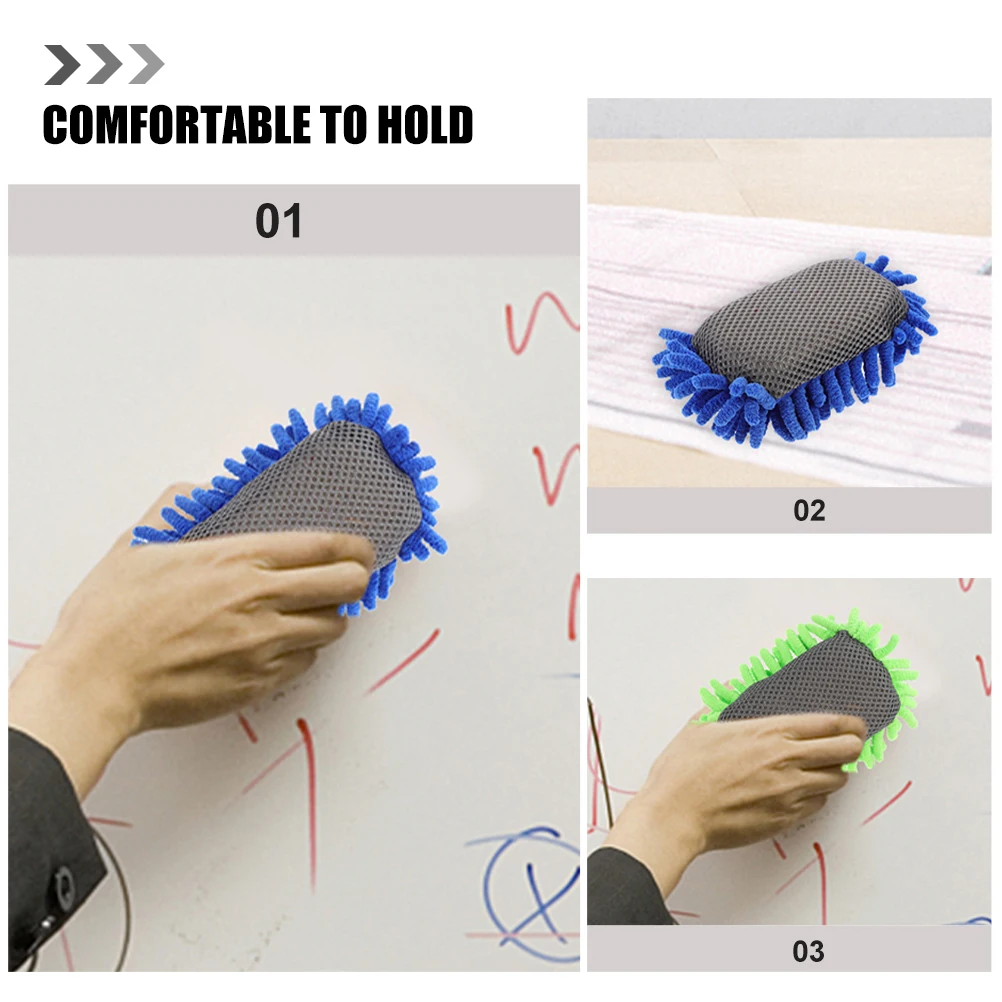 

Small Whiteboard Dry Eraser Classroom Supplies Kids Cleaner Mini Fine Polishing Washable Daily Use Comfortable Practical