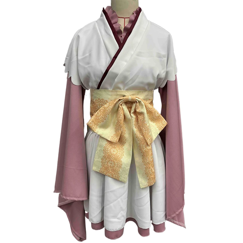 Murasame Cosplay Japanese Kimono Skirt Coat Lolita Woman Lovely Carnival Party Suit Costume