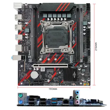 X99主機板套裝 LGA2011-3 英特爾至強 E5 2699V3 CPU處理器套裝 ECC DDR4 32GB (2*16GB) 記憶體 M.2 NVME M-ATX E5 2699 V3套裝 8 最佳銷售 至強 2699 - №2