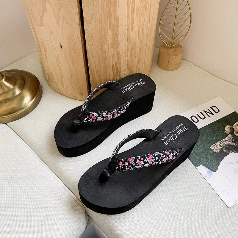 Women Slipper Shoes Beach Sandals Sandals Ethnic Female Flat Bohemian Style Node Flip Flops Ladies Slippers Slide Zapatos Mujer