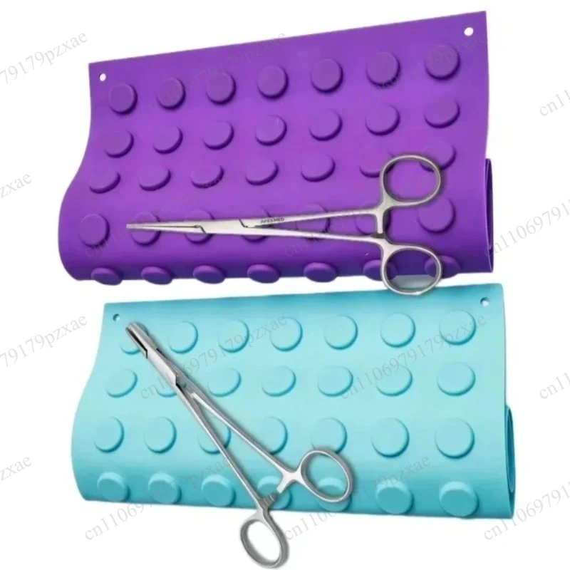 12×16 Inch (30×40cm) Magnetic Surgical Instrument Mat, Professional Medical Placement Pad