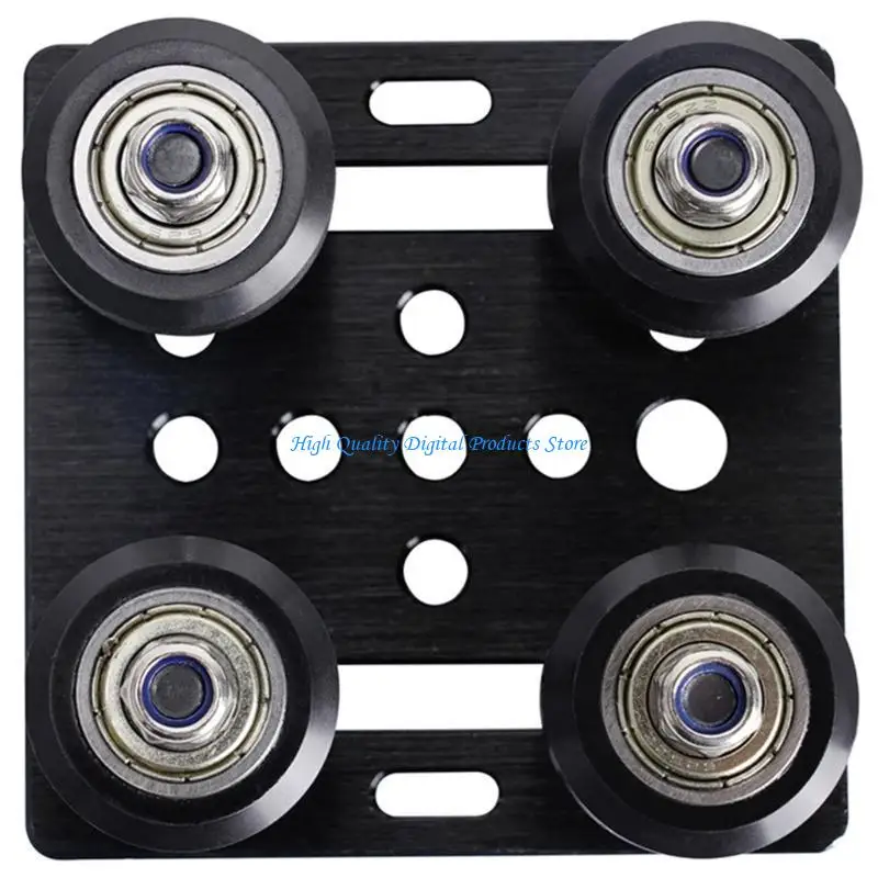 U2JE Durability V Wheel V Gantry Plate for Smooth Motion Enhances Stability in 3D Printer