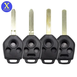 Xinyuexin-carcasa de repuesto para mando a distancia, 3 + 1, 4 botones, Fob para Subaru Forester Legacy Impreza STI Crosstrek Tribeca Outback