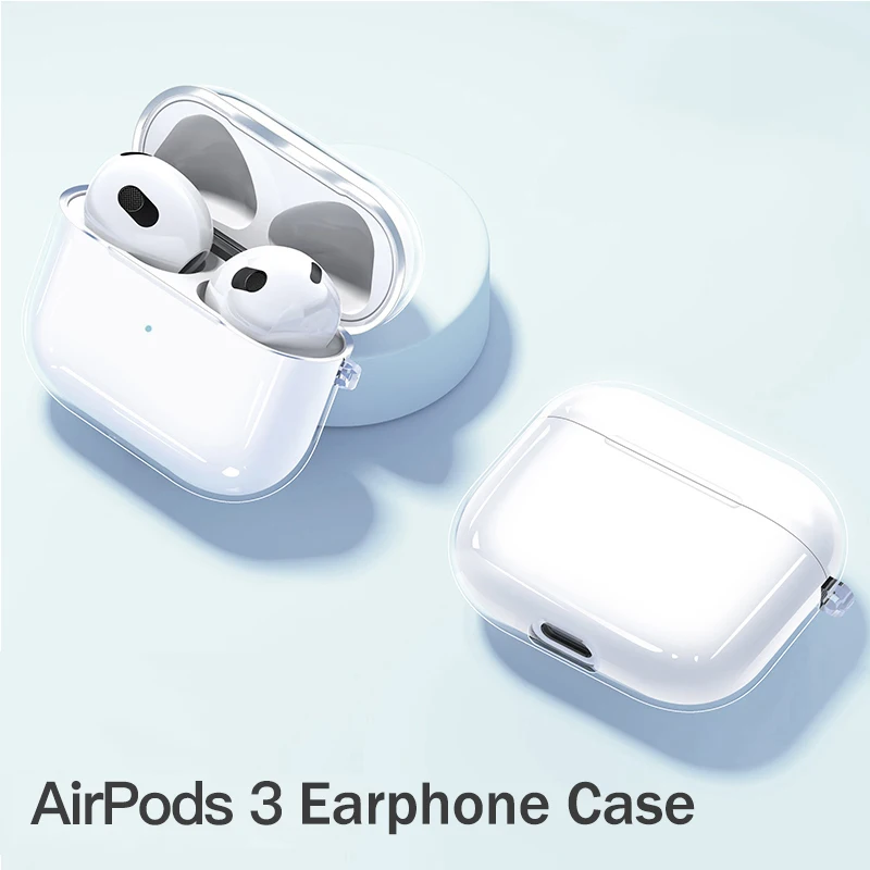 Apple AirPods Pro3用透明ケース/ AirPods Pro 2 / 3ケース/ AirPods 4