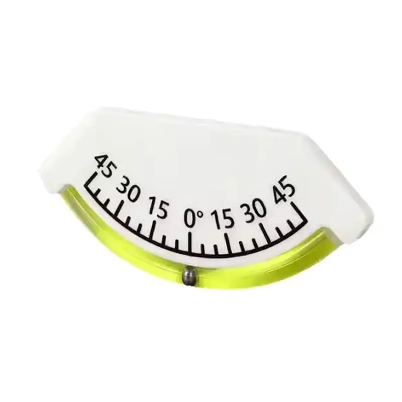 【ELECTRONIC-ACCESSORIES】Easy Install 45° Level Gauge For Off Road Vehicle Truck RV Trailer Boat Accurate Measurement Proof 45° I